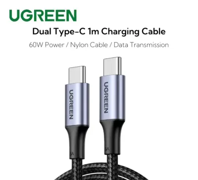 Cable UGREEN C 60w Nylon 1m